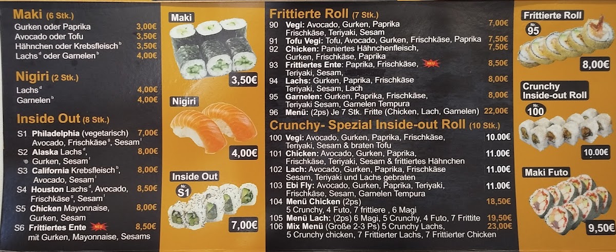 Sushi Asia Star Photo Menu 4