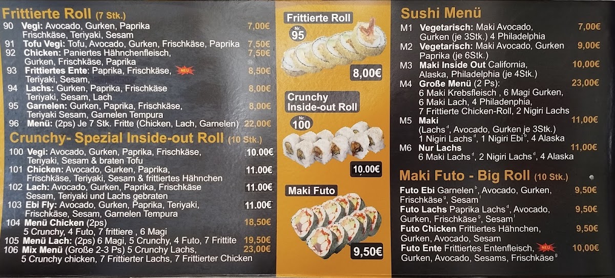 Sushi Asia Star Photo Menu 5