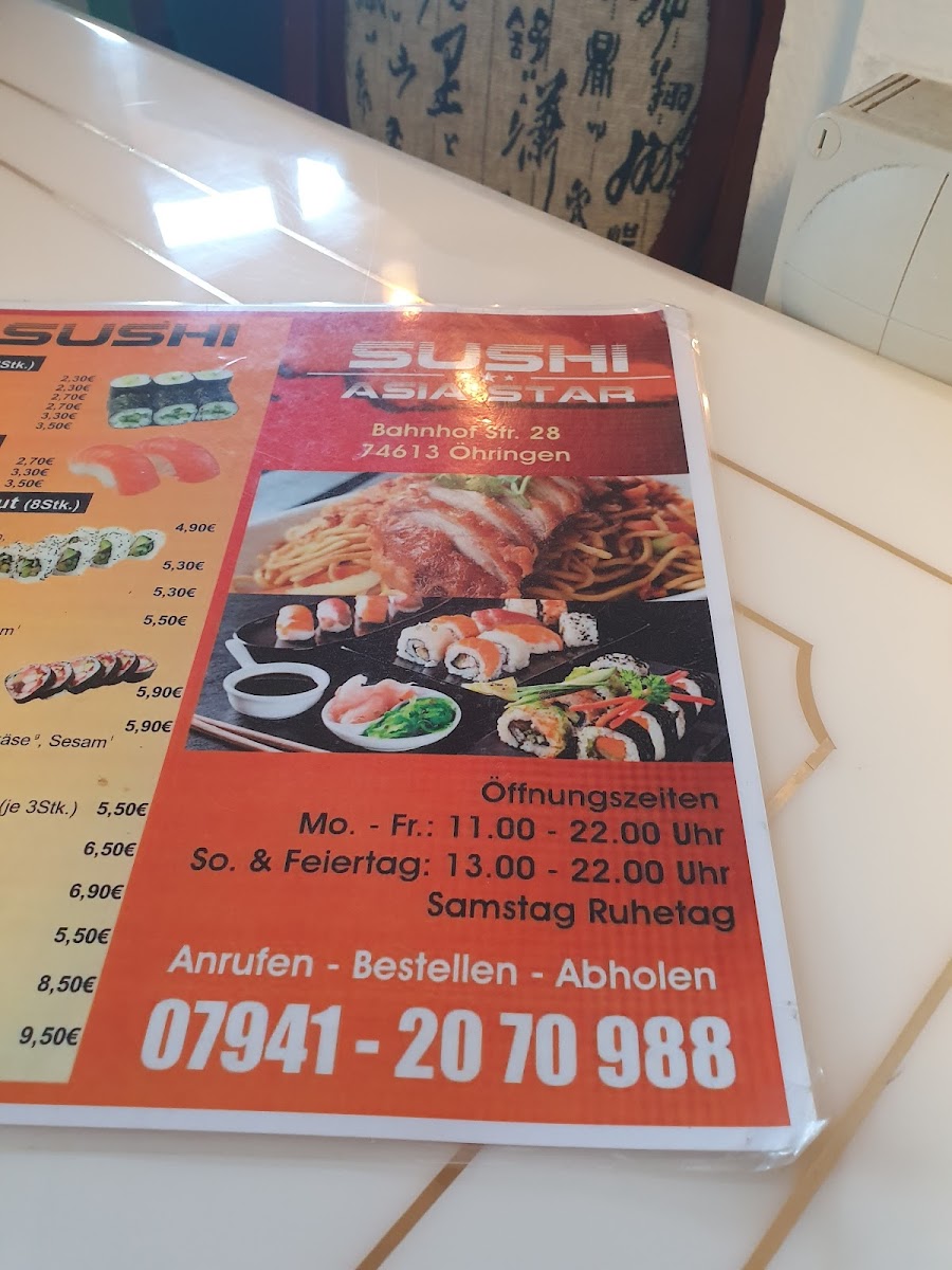 Sushi Asia Star Photo Menu 7