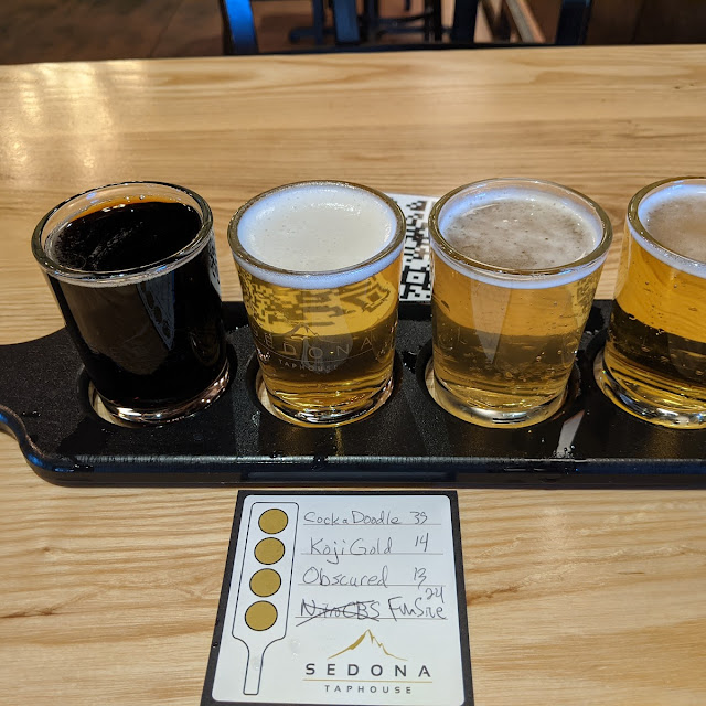 Flight of Craft Beer
