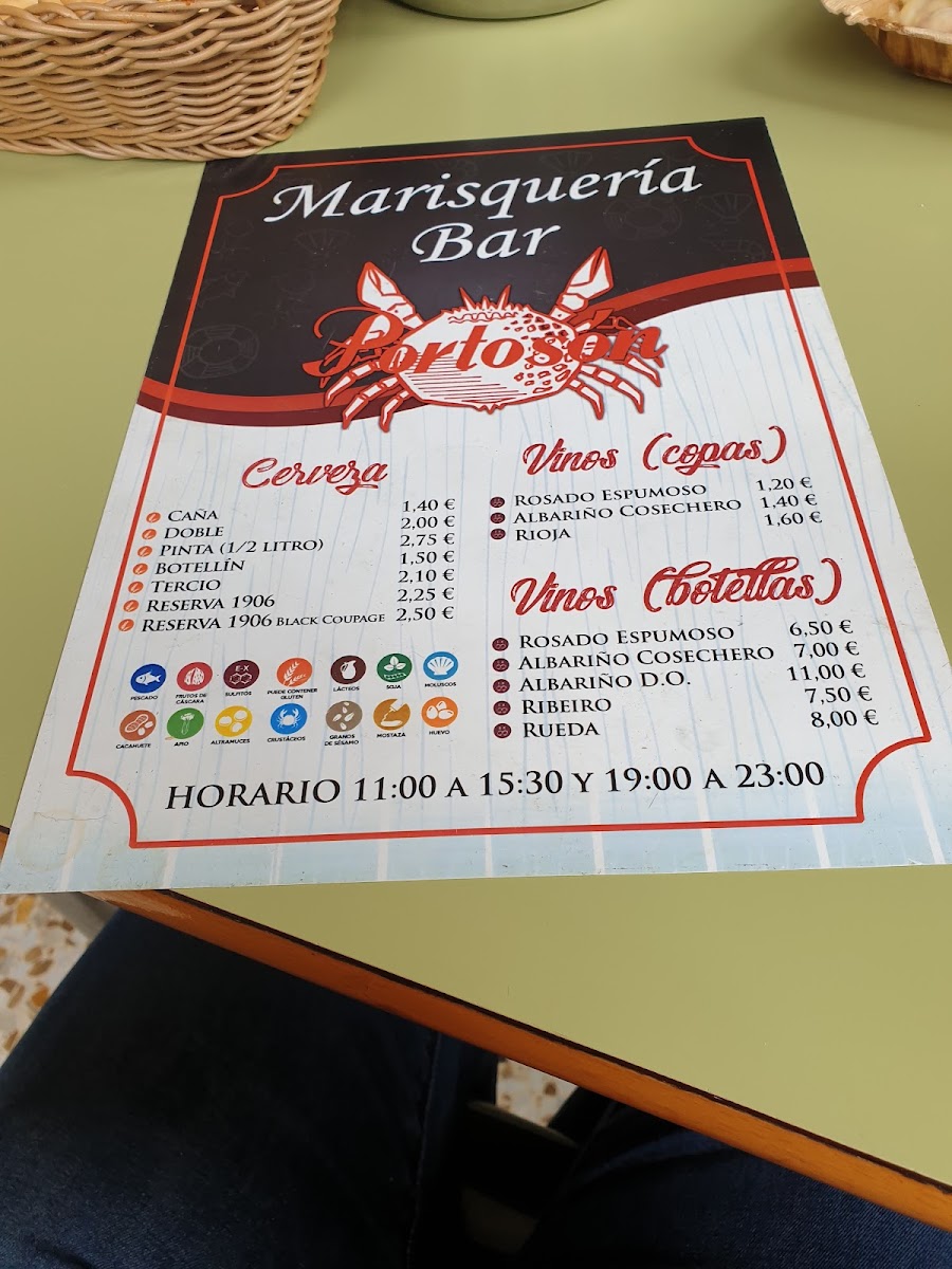 Cocedero de Marisco Portoson Photo Menu 9