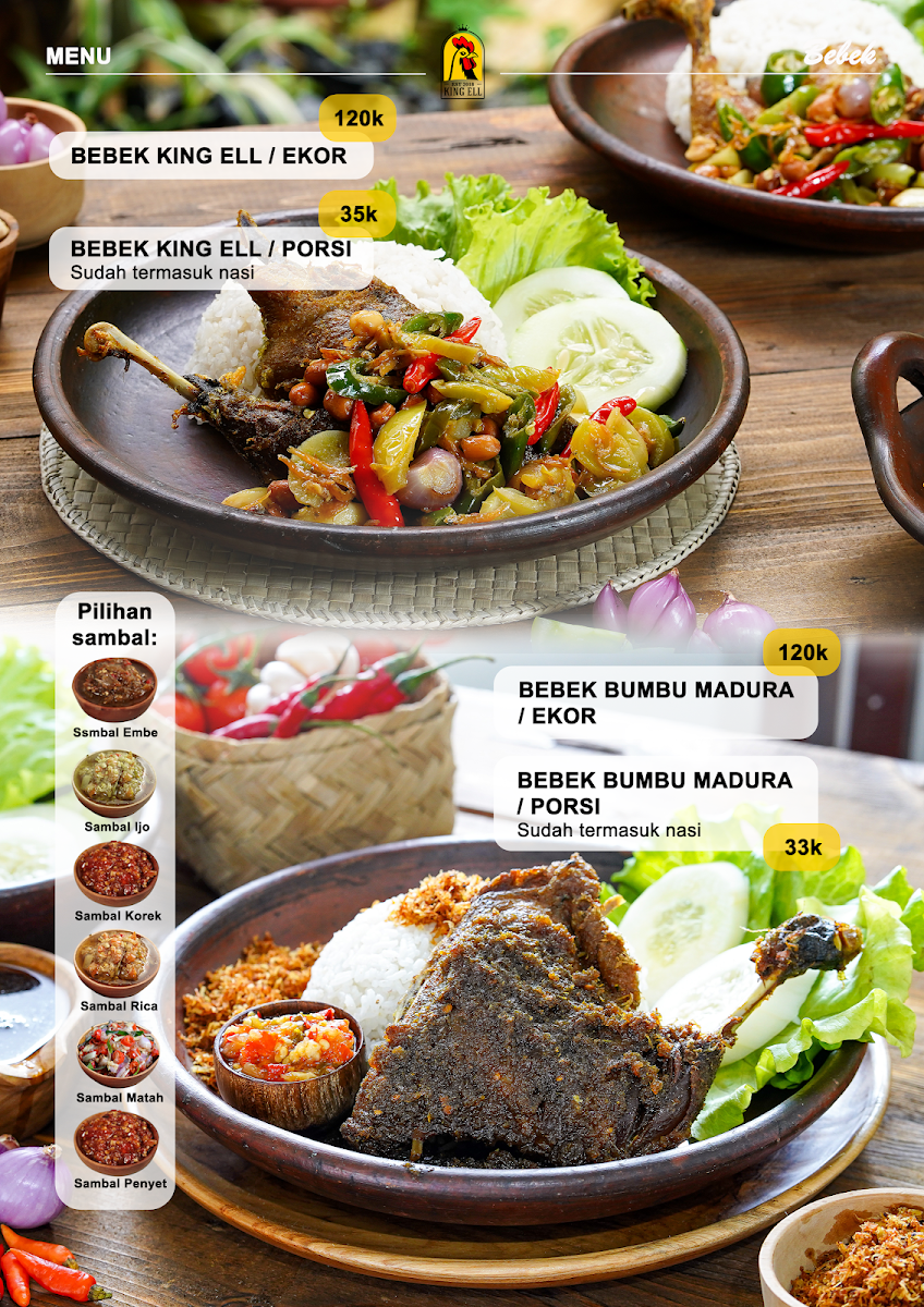 AYAM KAMPUNG KING ELL. kassi kassi Photo Menu 7