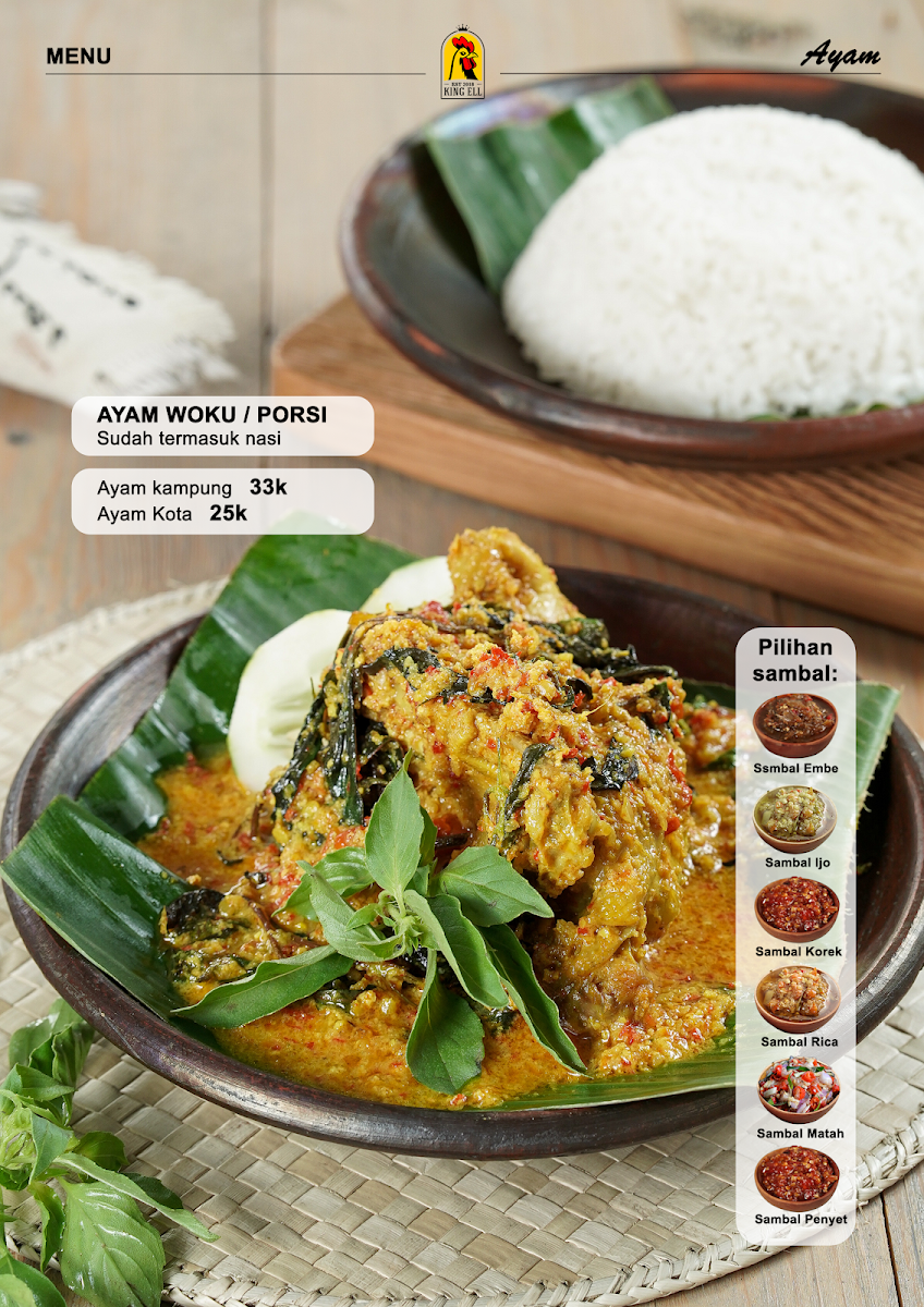 AYAM KAMPUNG KING ELL. kassi kassi Photo Menu 9