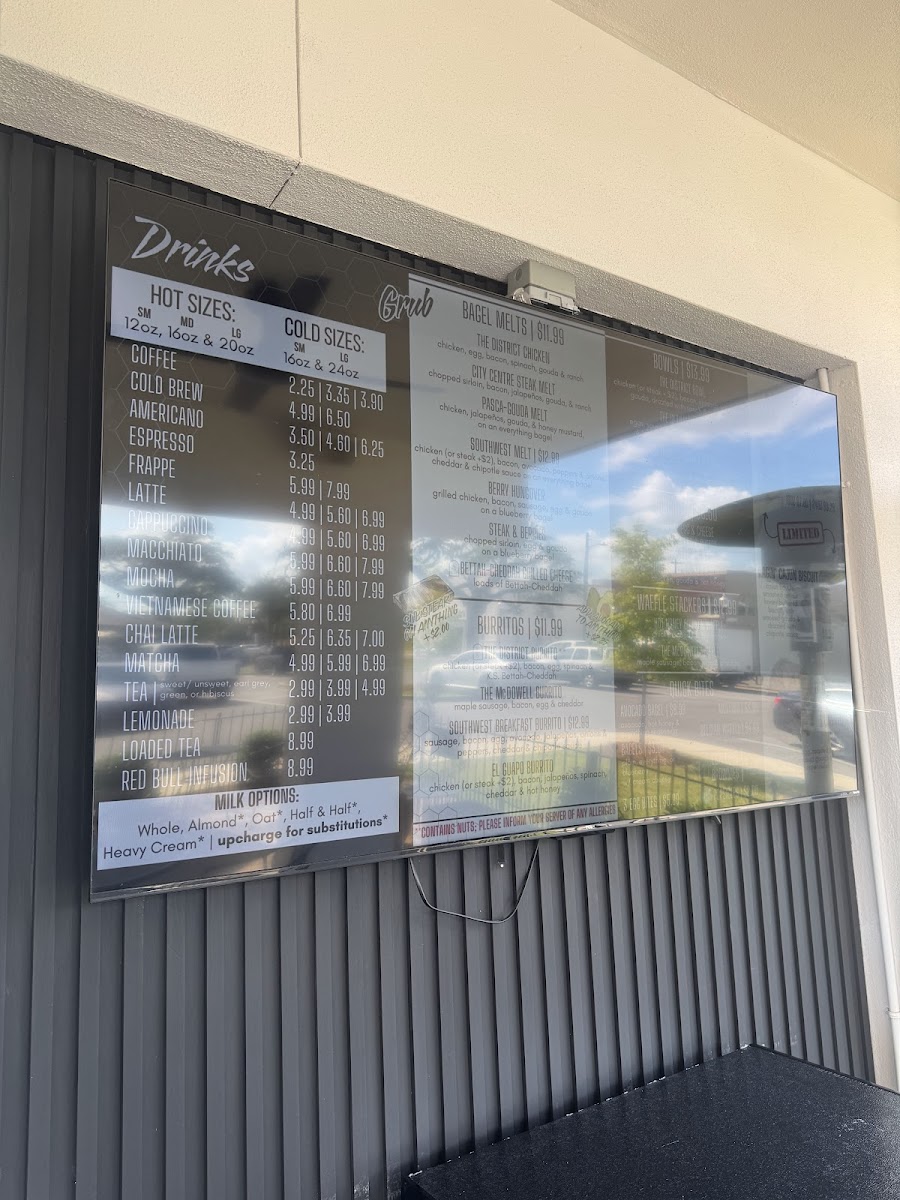 The District Coffee Co. Photo Menu 4