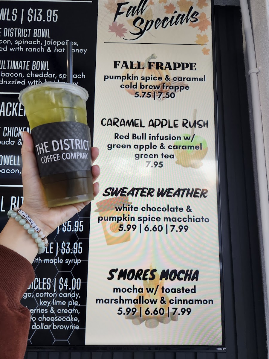 The District Coffee Co. Photo Menu 5