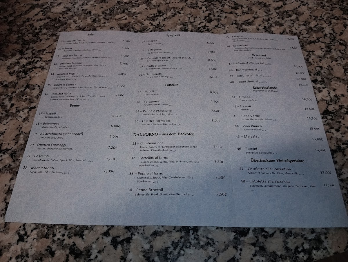 Bürgerhaus Erda - Pizzeria Luisa Photo Menu 5