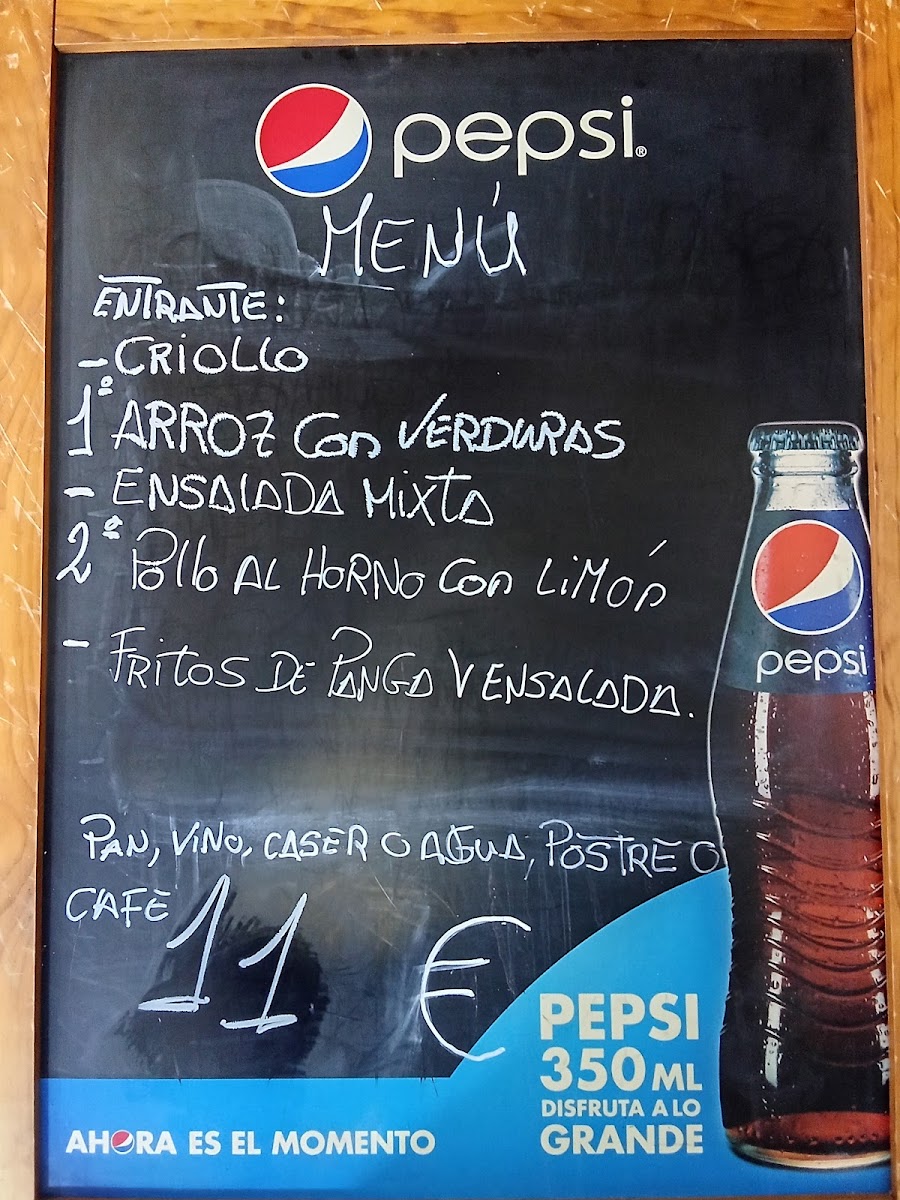 Bar Peláez vioño Photo Menu 5