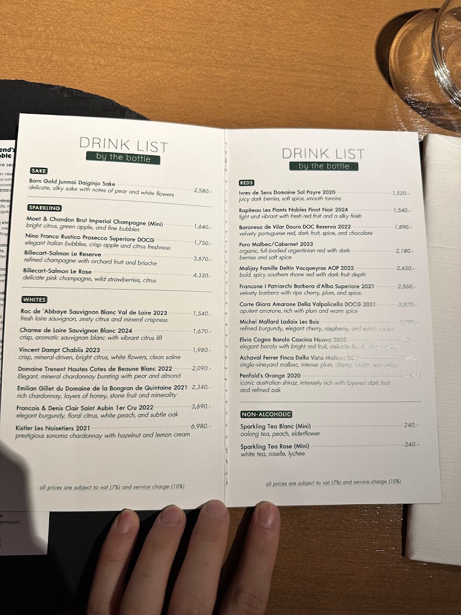 Friend's Table (reservations required) Photo Menu 5