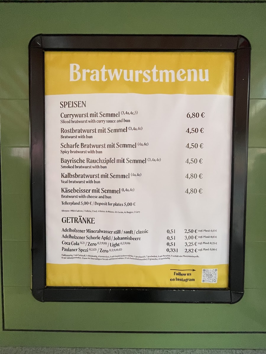 Wurstimbiss Teltschik Photo Menu 1