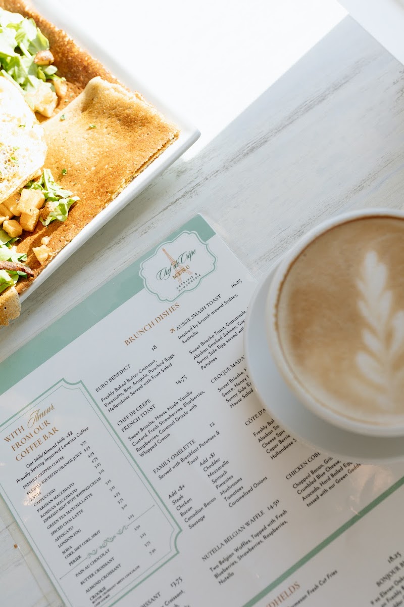 Chef de Crêpe Photo Menu 1