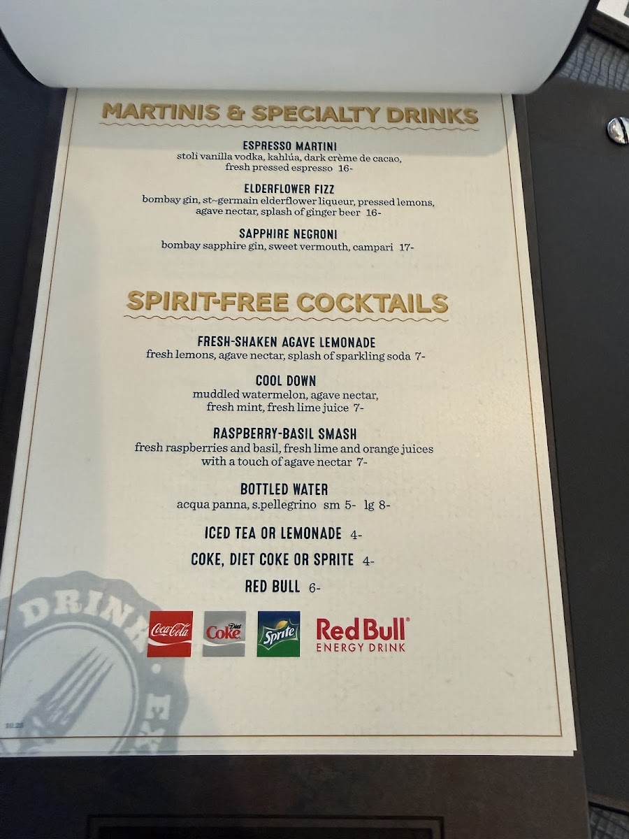 BRGR Kitchen +Bar Photo Menu 1