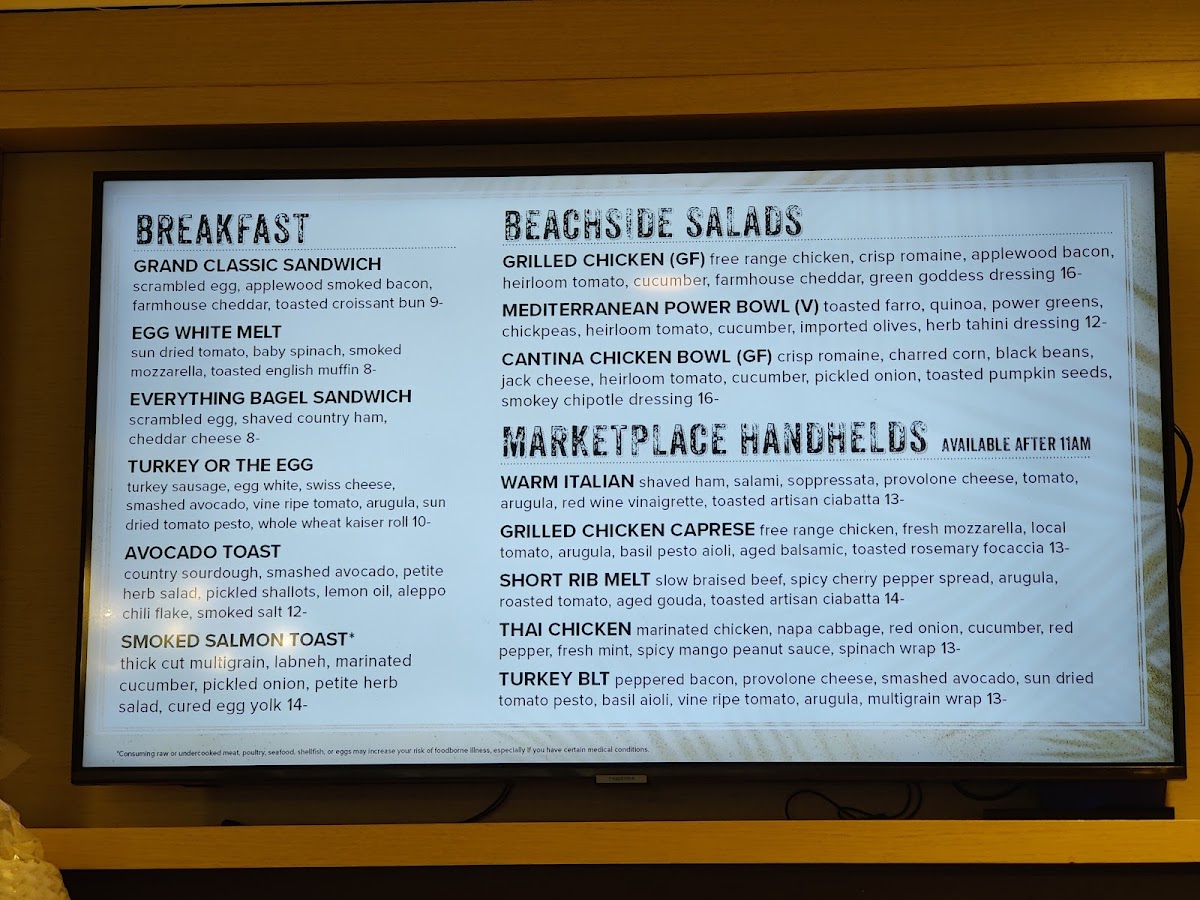 BRGR Kitchen +Bar Photo Menu 3