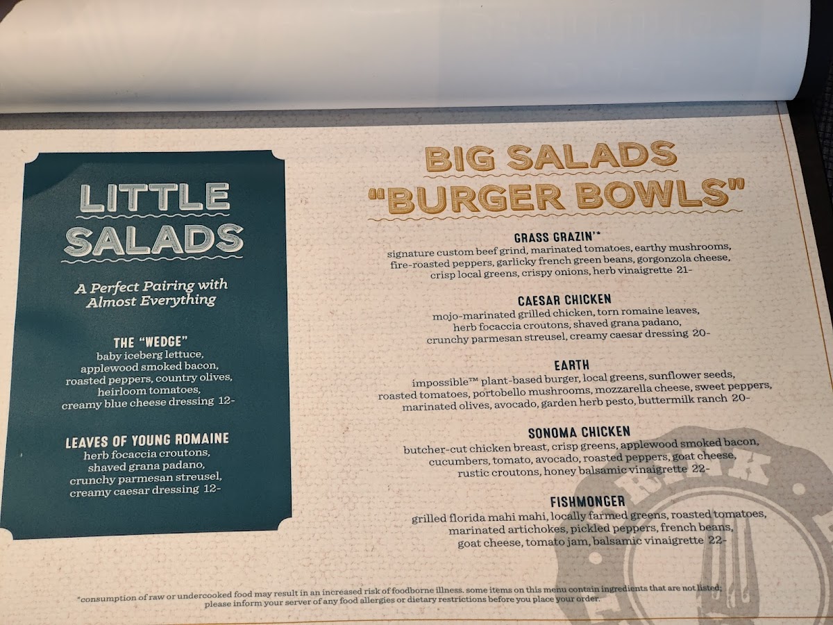 BRGR Kitchen +Bar Photo Menu 7