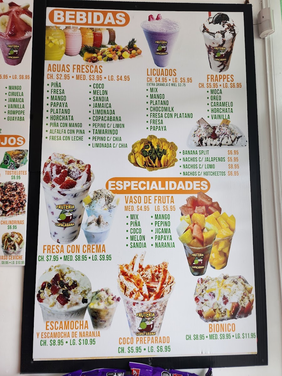 Fruteria Copacabana Photo Menu 2