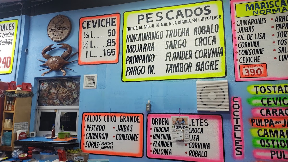 Mariscos El Rey Cocina Y Pescadería Photo Menu 3