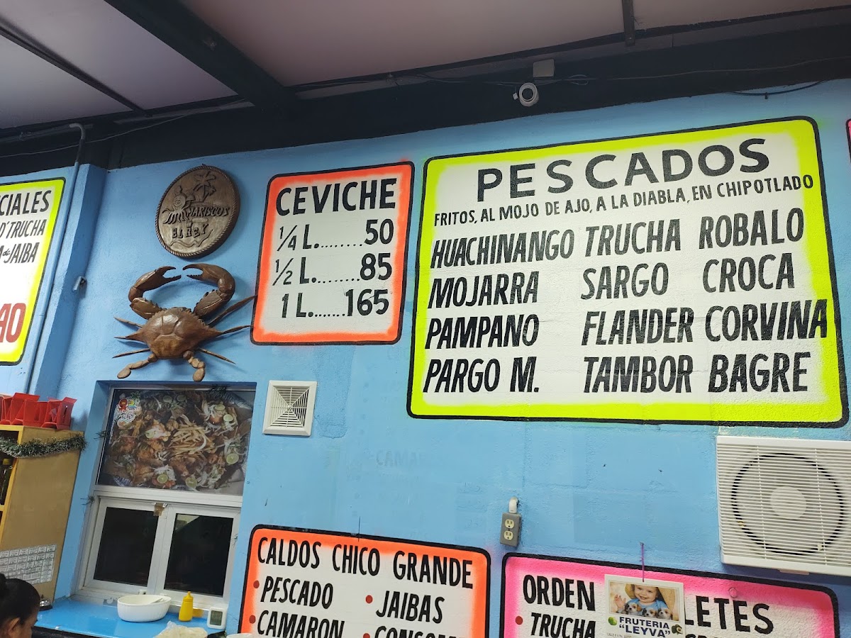 Mariscos El Rey Cocina Y Pescadería Photo Menu 6
