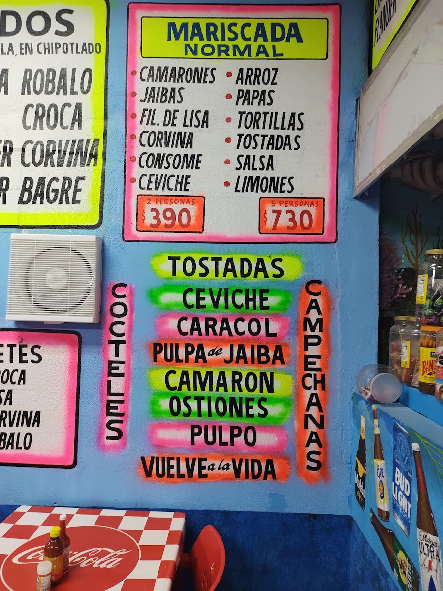 Mariscos El Rey Cocina Y Pescadería Photo Menu 7