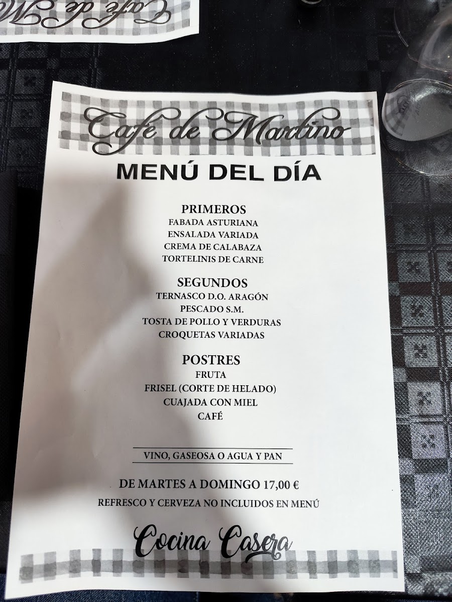 Café Restaurante Casa de Martino Photo Menu 3
