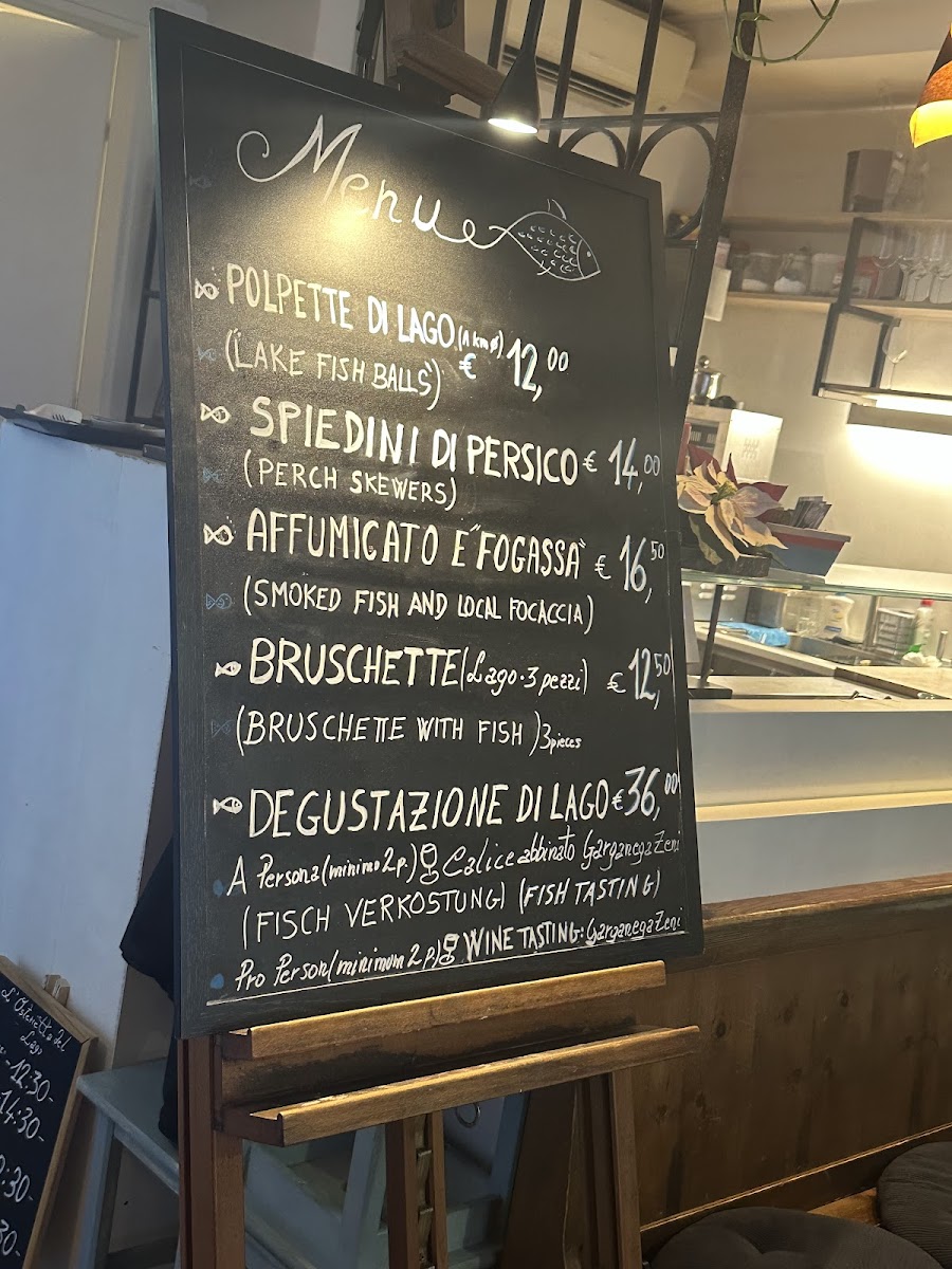 L'Osterietta del Lago Photo Menu 1