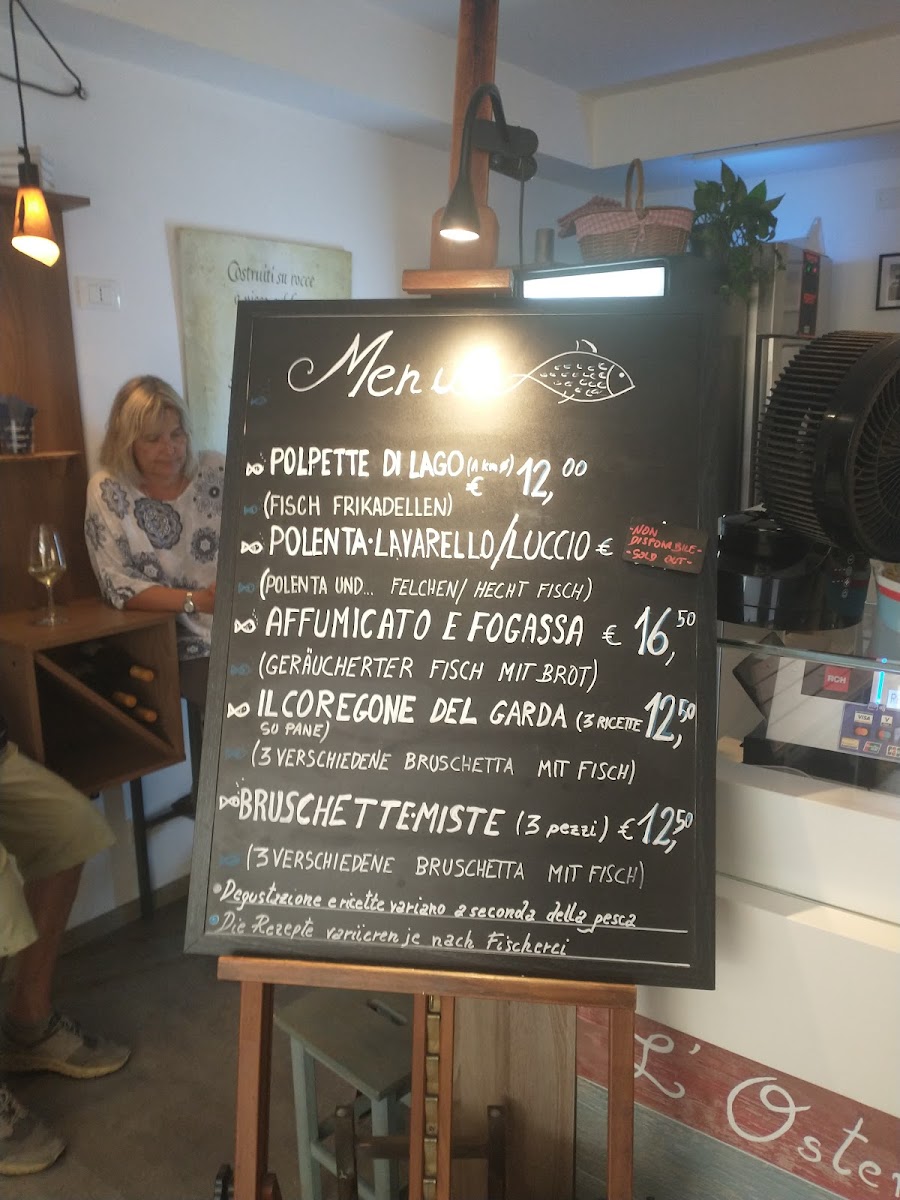 L'Osterietta del Lago Photo Menu 5