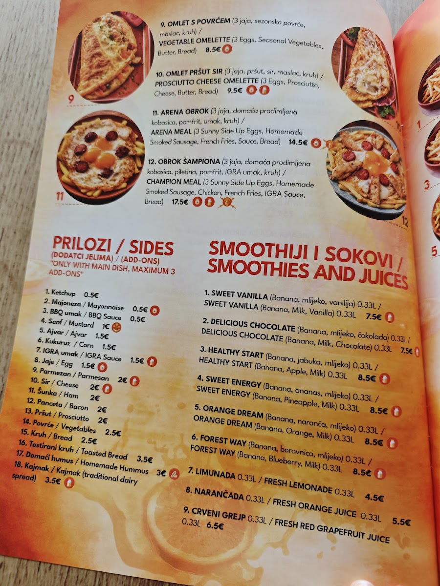 IGRA street food Photo Menu 1