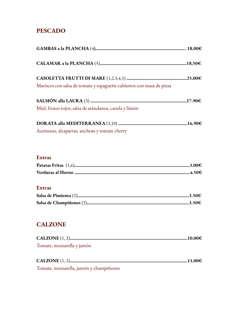 Il Giardino d’Italia online reservieren Photo Menu 7