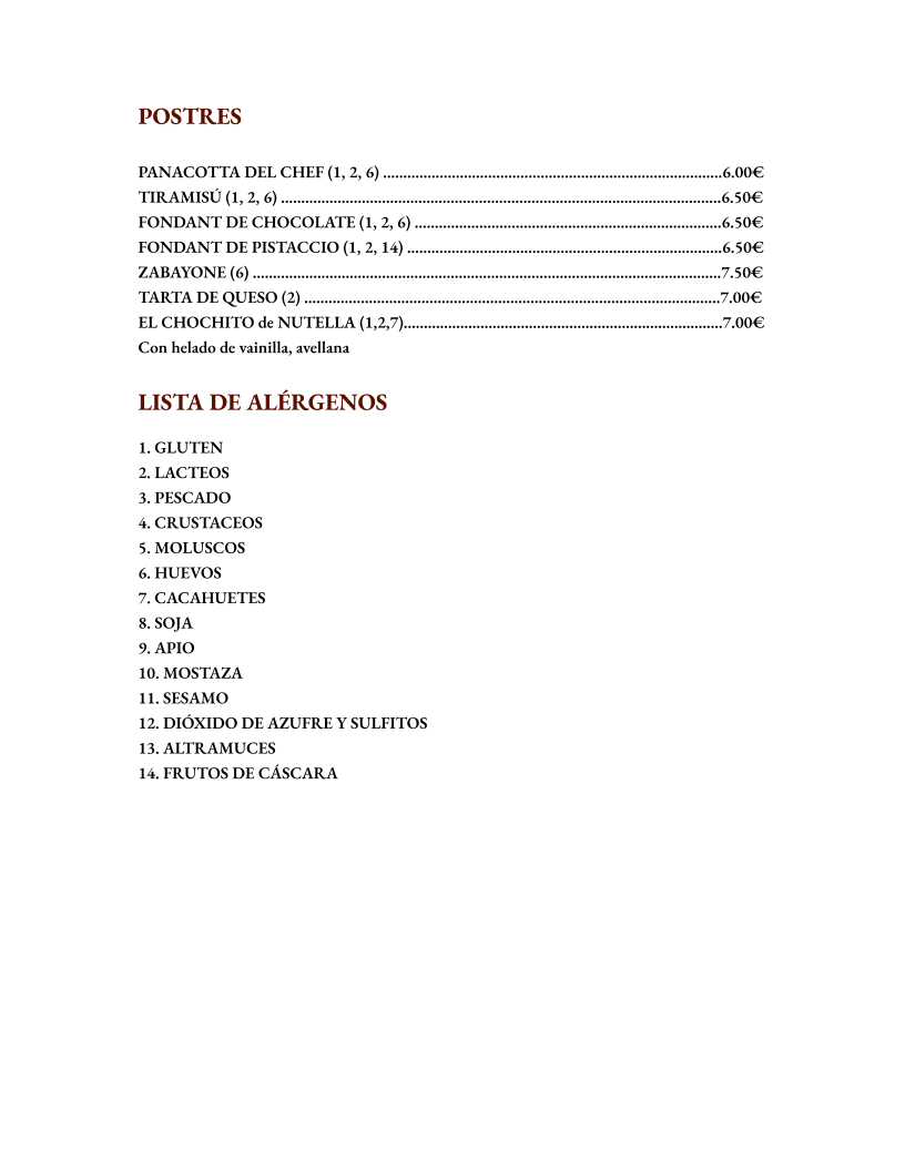 Il Giardino d’Italia online reservieren Photo Menu 8