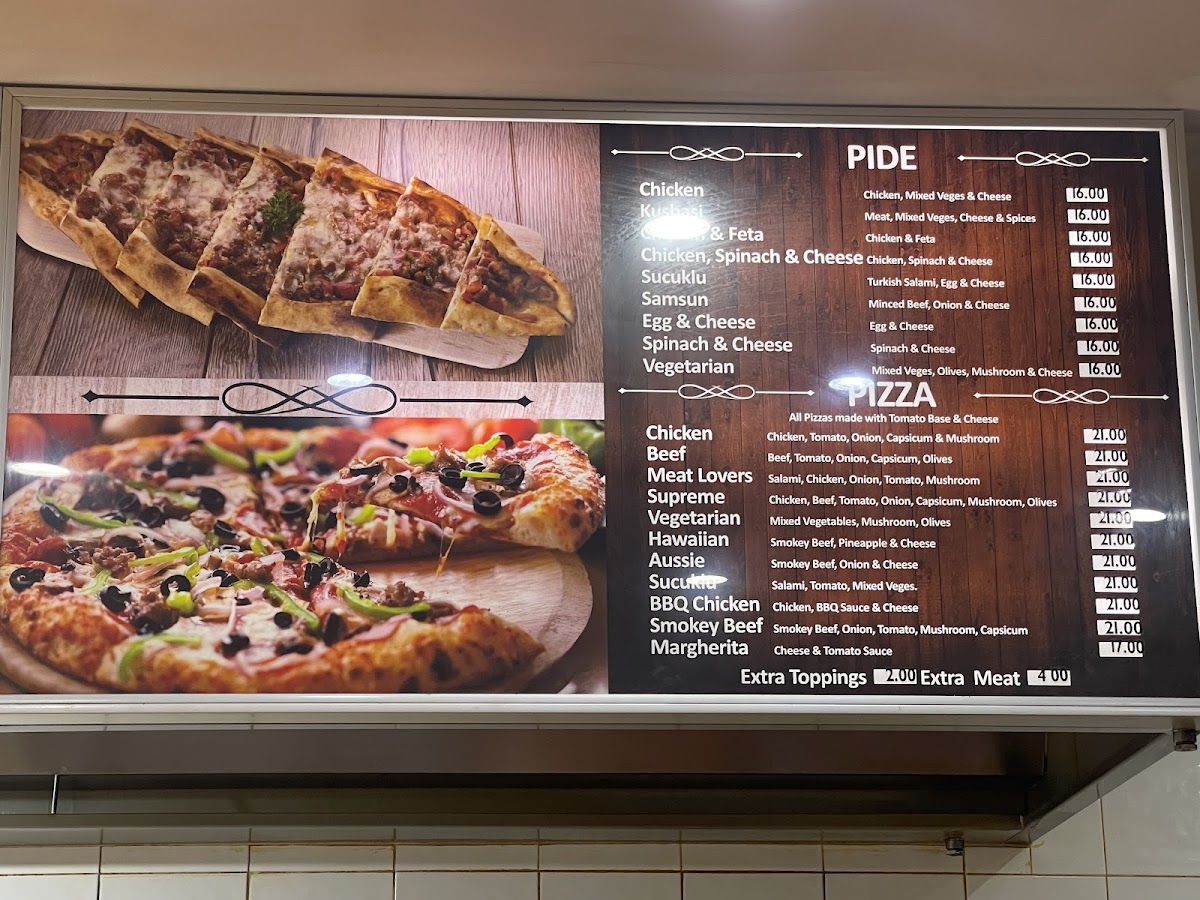 Springs Kebabs Turkish Bakery Photo Menu 2