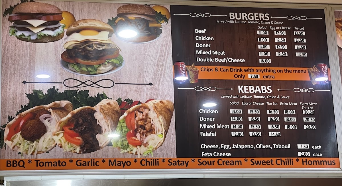 Springs Kebabs Turkish Bakery Photo Menu 4