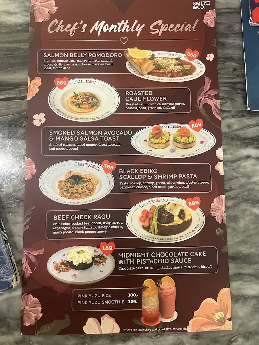 Smith & Co. (Mega Bangna) Photo Menu 1