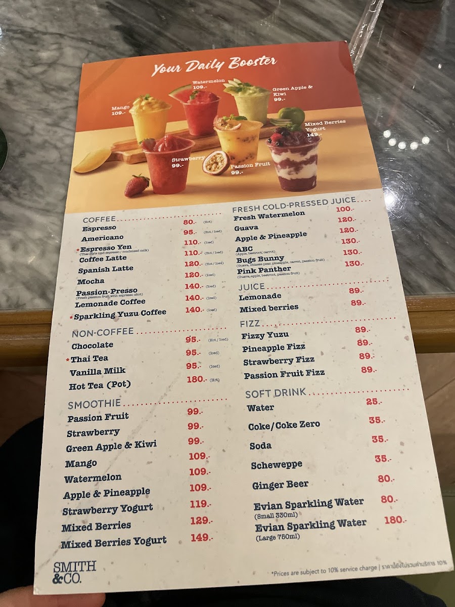 Smith & Co. (Mega Bangna) Photo Menu 3