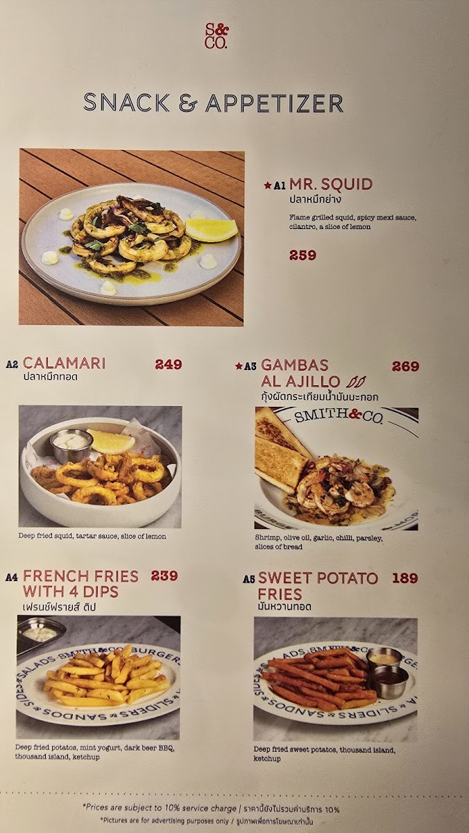 Smith & Co. (Mega Bangna) Photo Menu 4
