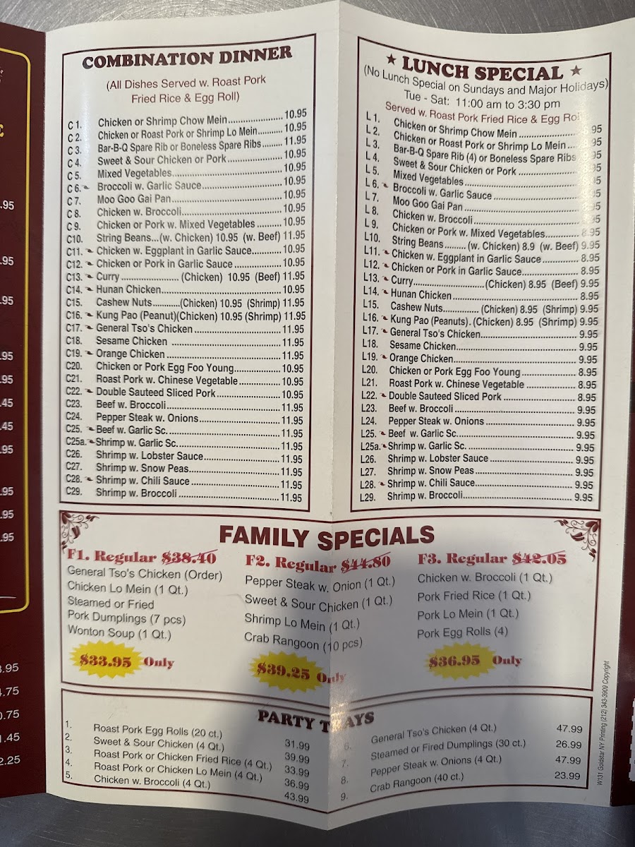 Wok N Roll Photo Menu 3