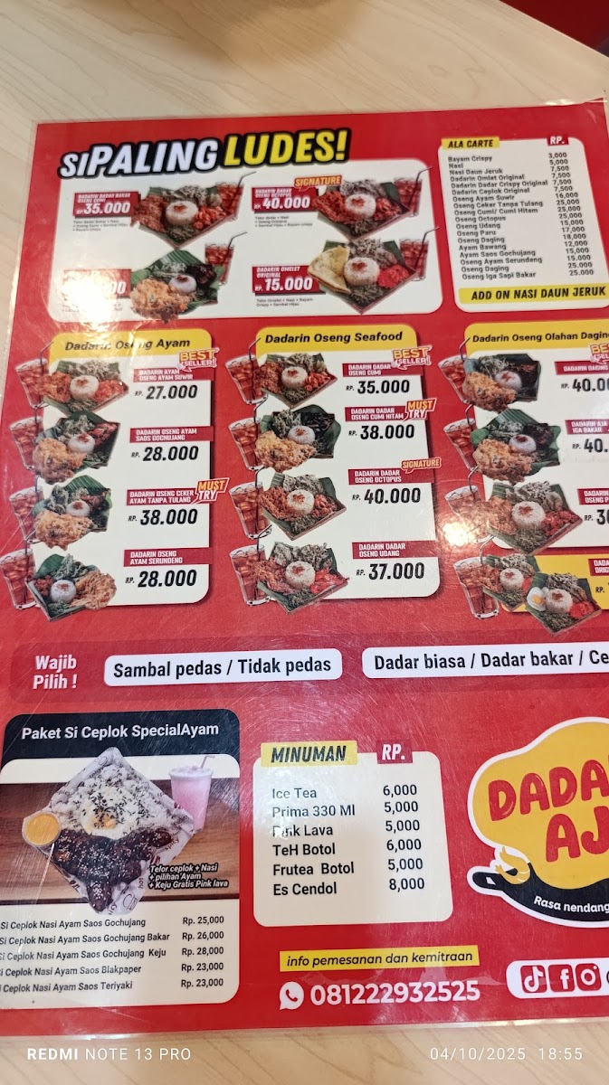 Dadarinaja Marpoyan Photo Menu 1