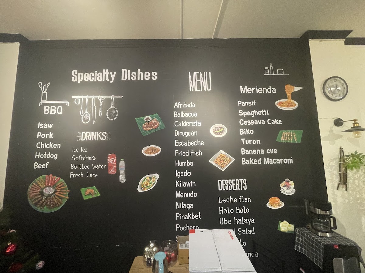 Kabayan Grill & Restaurant Photo Menu 1