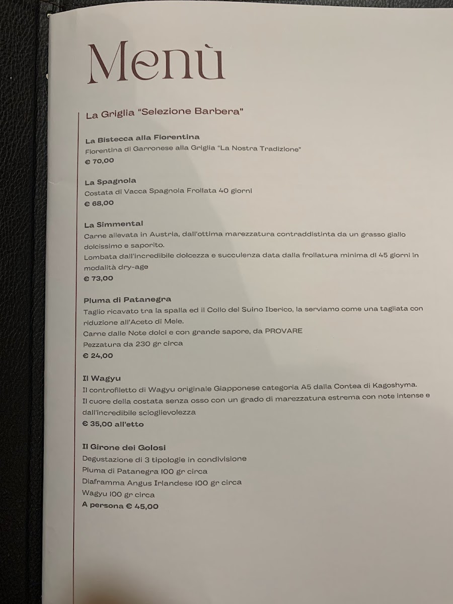 Ristorante I Pioppi Photo Menu 2