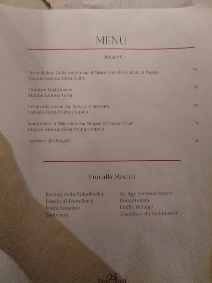 Ristorante I Pioppi Photo Menu 9