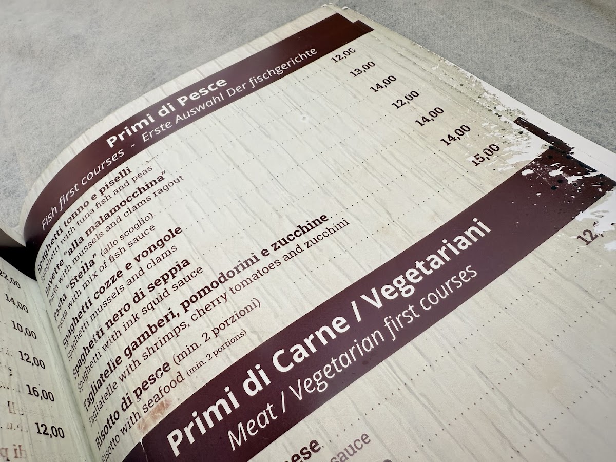 Pizzeria Ristorante Stella Photo Menu 5