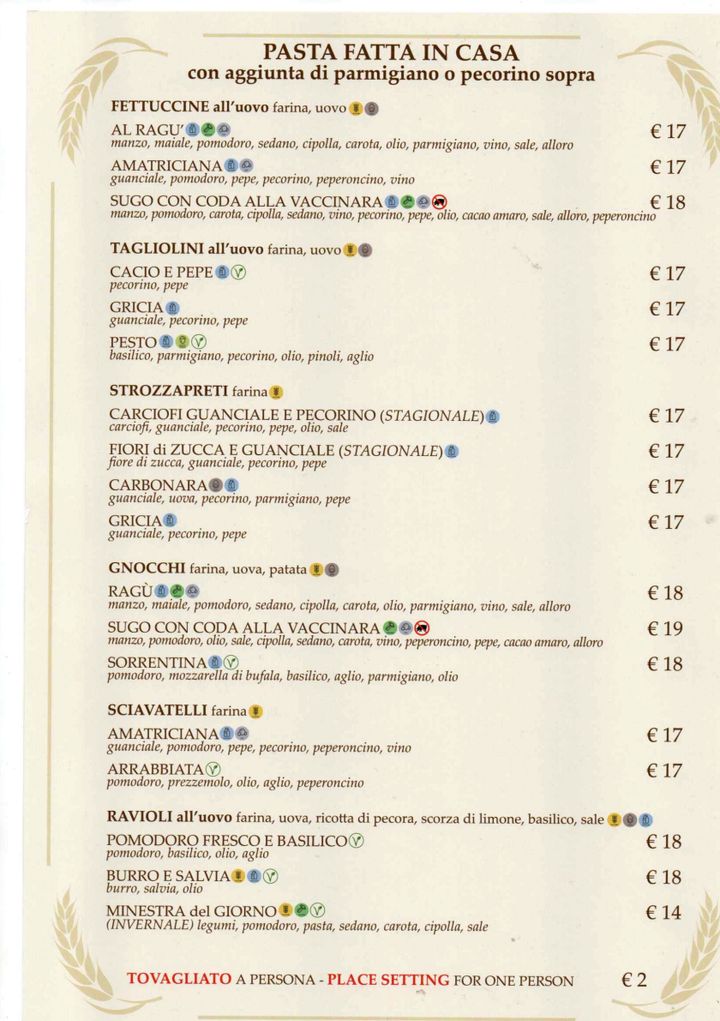 Osteria da Fortunata - Baullari Photo Menu 2