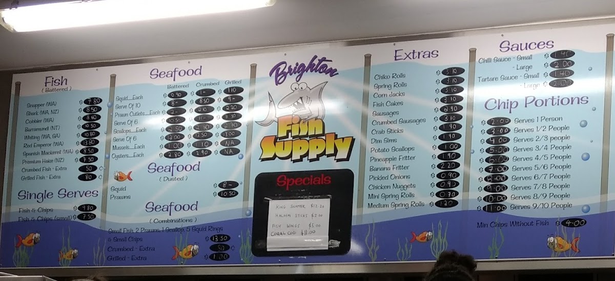 Brighton Fish & Chips Photo Menu 5