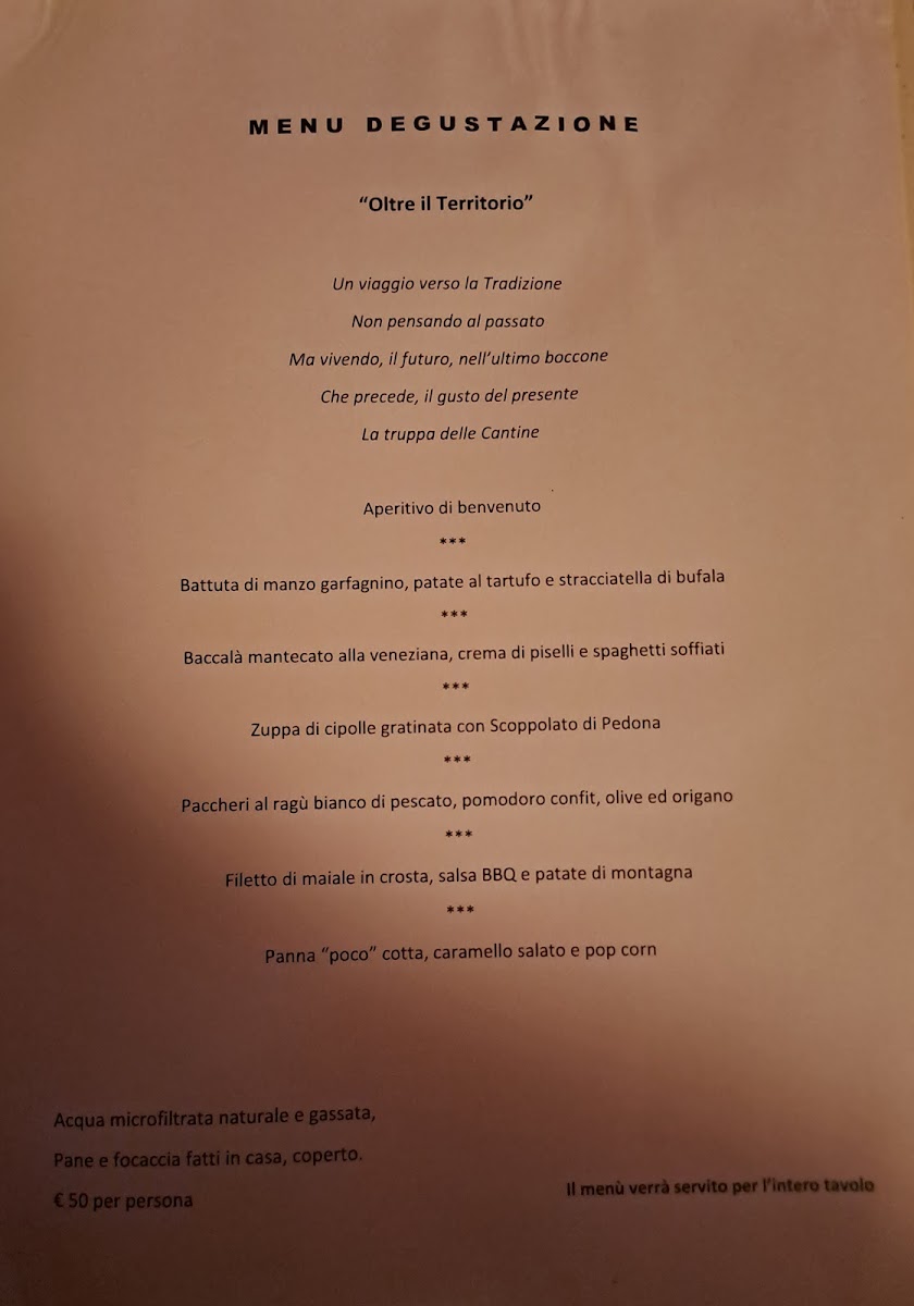 Ristorante Cantine Bernardini Lucca Photo Menu 8