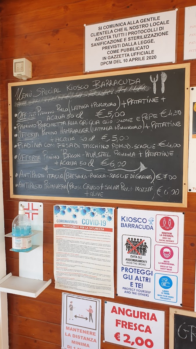 Kiosco Barracuda Photo Menu 1