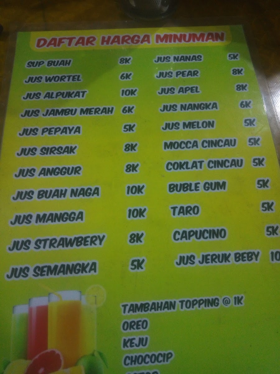 lesehan anugerah kotagede Photo Menu 3