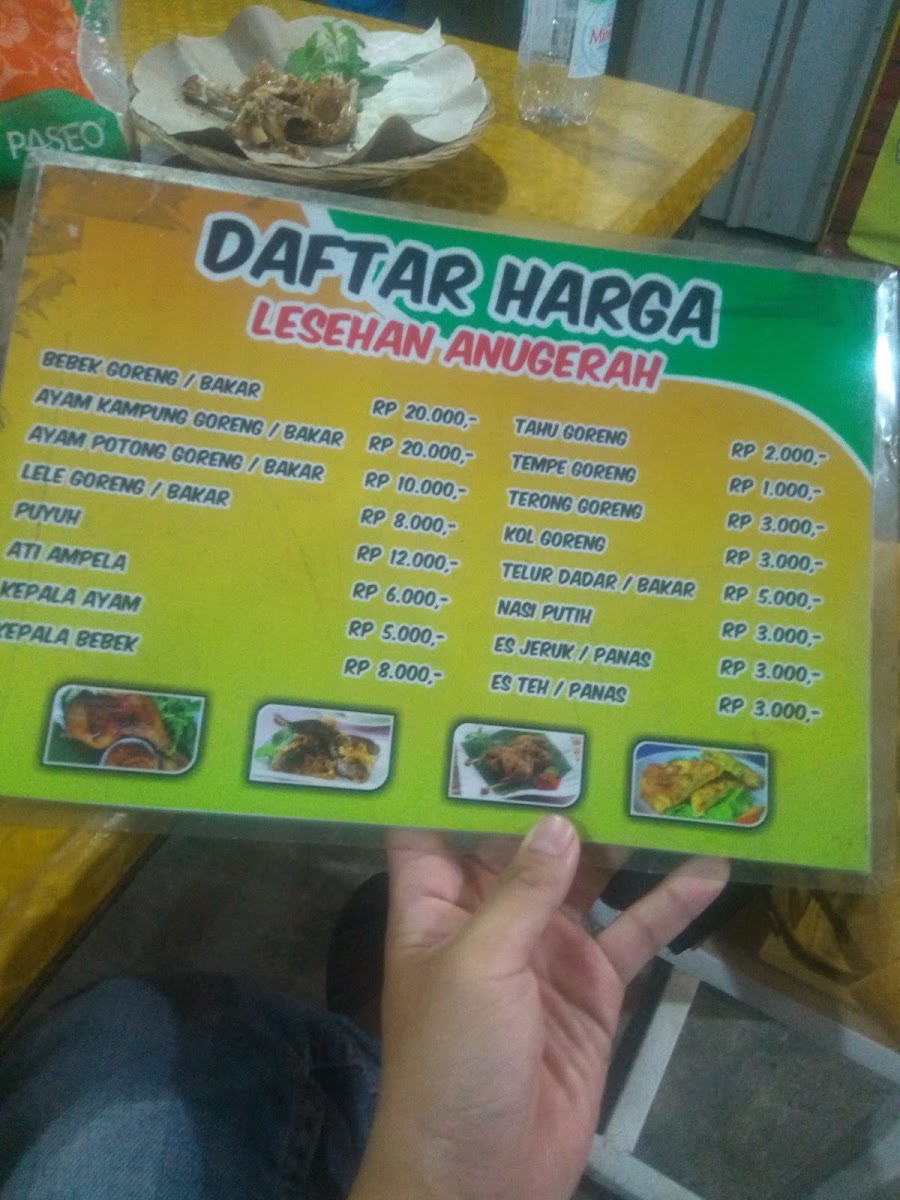 lesehan anugerah kotagede Photo Menu 4