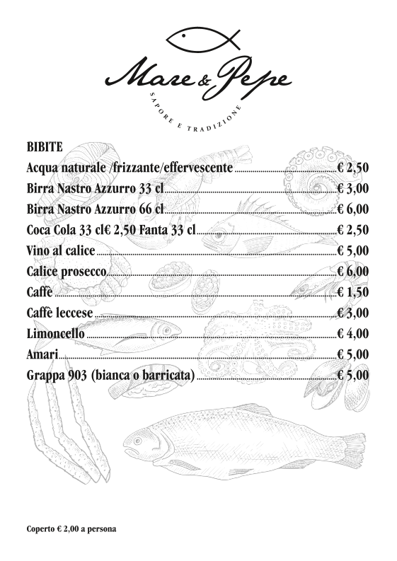 Mare & Pepe Photo Menu 3