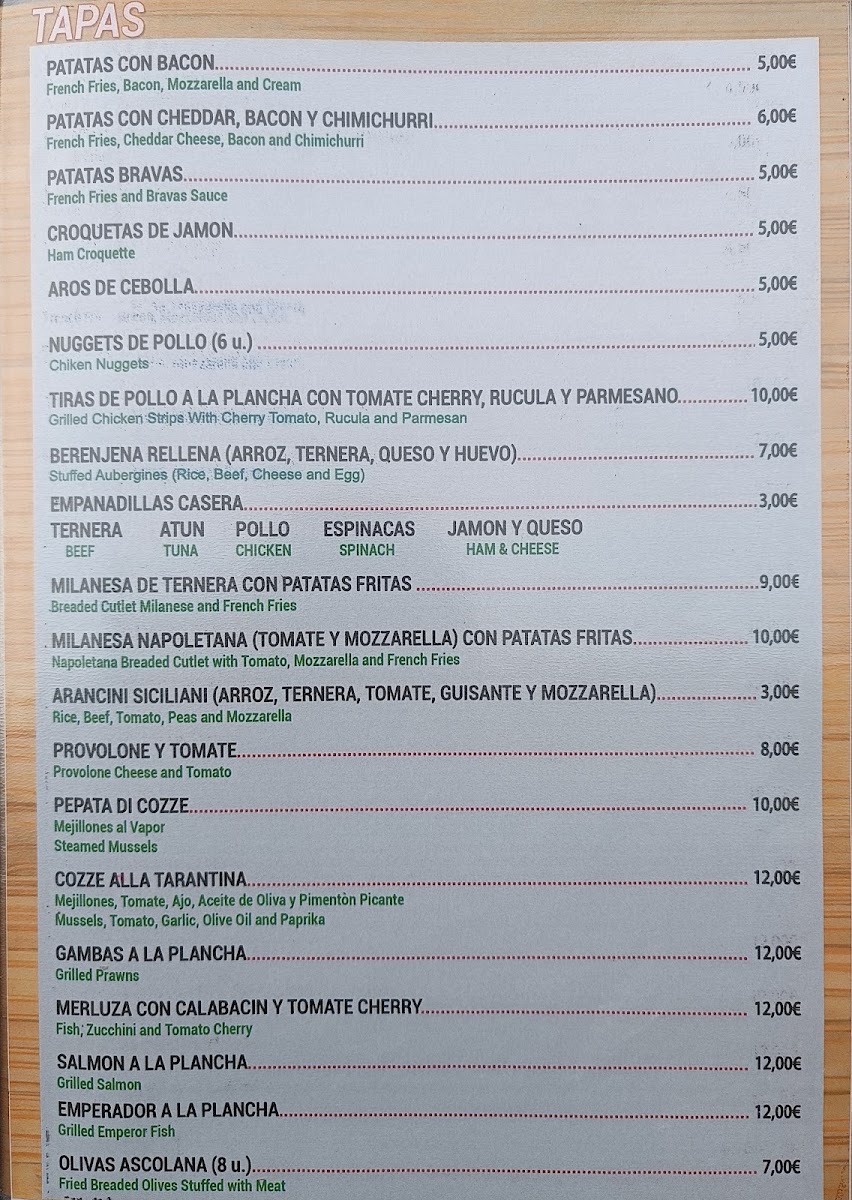 Pizzeria Ginevra Photo Menu 10