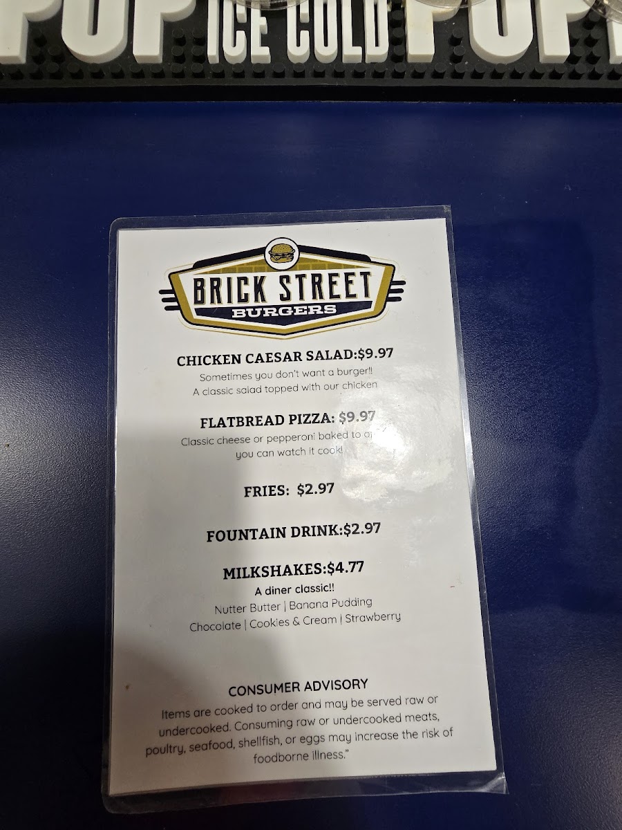 Brick Street Burgers Photo Menu 4
