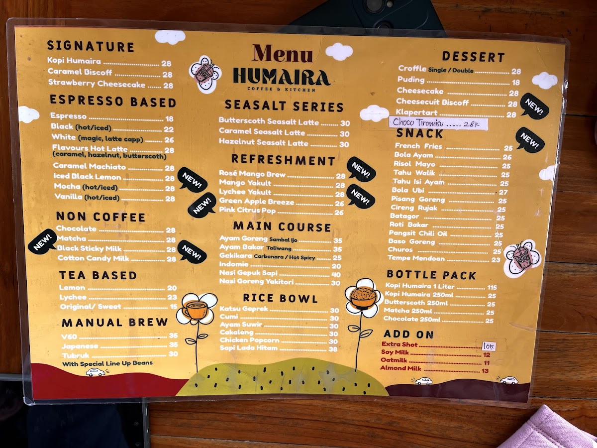Humaira Coffee & Kitchen Photo Menu 10