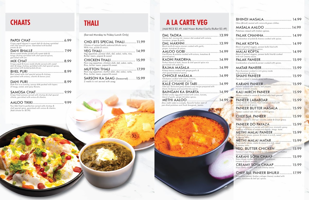 Chandigarh Bites Photo Menu 3