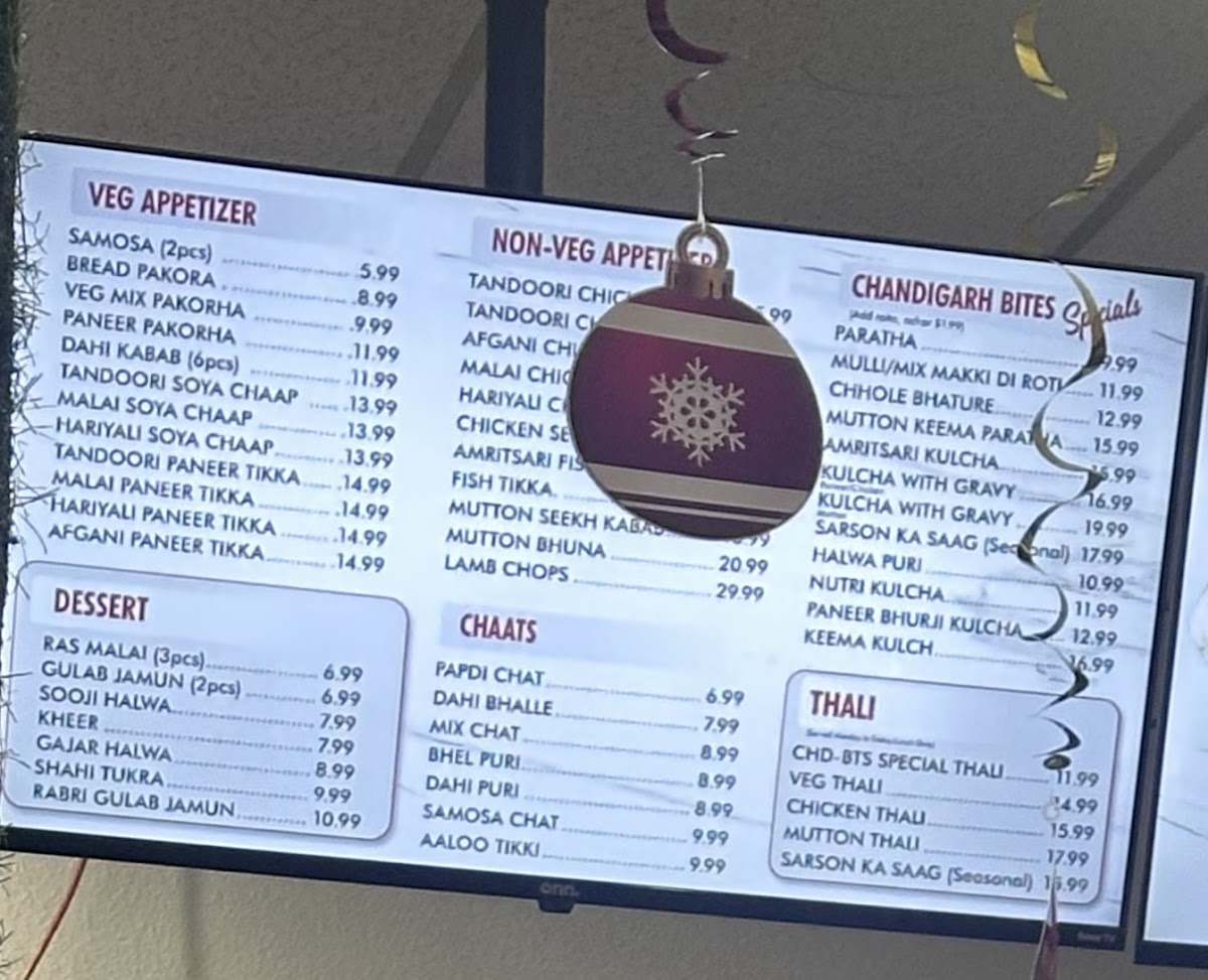 Chandigarh Bites Photo Menu 7